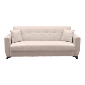 438 000013 3 Sofa Bed Modesto Argos The Classic three seater with storage space beige fabric 215x84x83cm
