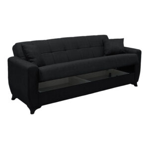 438 000015 2 Sofa Bed Modesto Argos The Classic three seater with storage space anthracite fabric 215x84x83cm