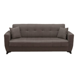 438 000016 3 Sofa Bed Modesto Argos The Classic three seater with storage space brown fabric 215x84x83cm