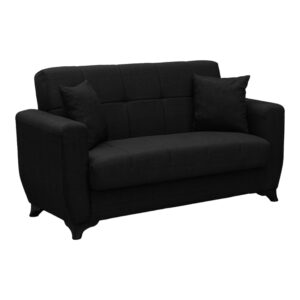 Sofa Bed Modesto Argos The Classic two seater with storage space anthracite fabric 155x84x83cm