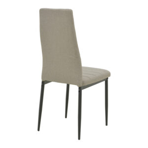 499 000047 1 Chair Parker Argos The Classic anthracite fabric with black metal leg 41x48x96cm
