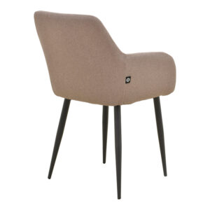 029 000488 1 Armchair Telia Argos The Classic beige fabric-black metal 60x54x85cm