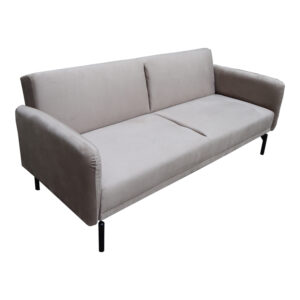 Sofa bed Veluto Argos The Classic 3seater grey beige fabric 197x85x83cm
