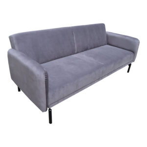 Sofa bed Veluto Argos The Classic 3seater anthracite fabric 197x85x83cm