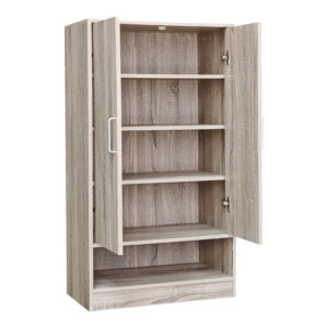 072 000191 1 Shoe cabinet Lemba Argos The Classic sonoma 80x33x120cm