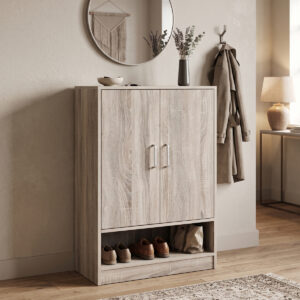 Shoe cabinet Lemba Argos The Classic sonoma 80x33x120cm