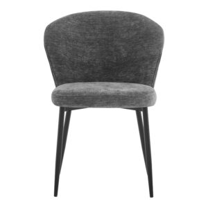 093 000047 3 Chair Mercy Argos The Classic anthracite fabric with black metal leg 57x60.5x79cm