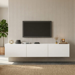 Wall mounted tv stand Felita Argos The Classic white 150x31.4x30cm