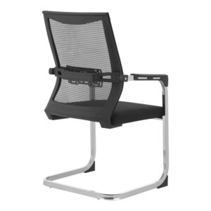 127 000203 1 Visitor office chair Chromatic Argos The Classic black mesh with metal 54x53x97cm