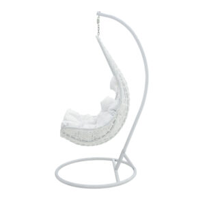 135 000004 1 Soleil Argos The Classic swing hanging metal-pp-pillow white 103x83x200cm
