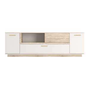 192 000076 1 Living room set Norda Argos The Classic cream with oak color 187x40x58.4cm