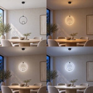 193 000134 1 Ceiling light Lavani Argos The Classic LED black metal 15x18x70cm