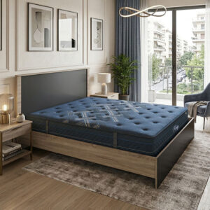 Bed with mattress Athos-Resty Argos The Classic sonoma-anthracite 160x200cm