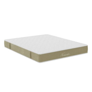 200 001665 2 Bed with mattress Athos-Nemesis Argos The Classic sonoma-white 160x200cm