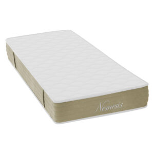 200 001720 3 Bed with mattress Nevil-Nemesis Argos The Classic anthracite fabric with natural color leg 100x200cm