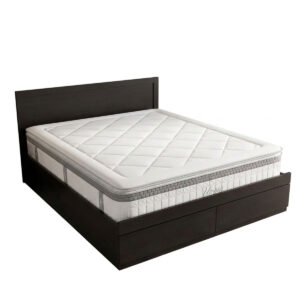 200 001805 1 Bed with drawer and mattress Olympus-Utopia Argos The Classic wenge 150x200cm