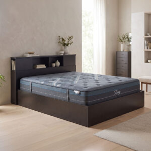 Bed with mattress Olympus Resty Argos The Classic wenge 160x200cm