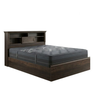 200 001815 1 Bed with mattress Mozart Resty Argos The Classic walnut 160x200cm