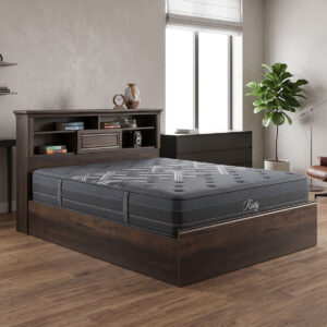 Bed with mattress Mozart Resty Argos The Classic walnut 160x200cm