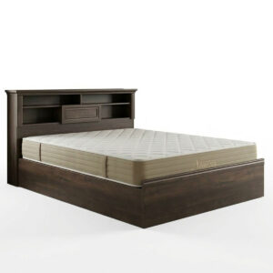 200 001816 1 Bed with mattress Mozart Nemesis Argos The Classic walnut 160x200cm