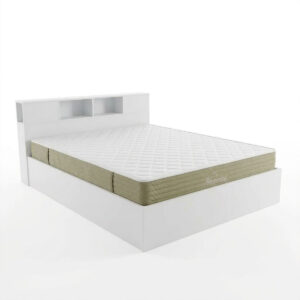 200 001820 1 Bed with mattress Olympus Nemesis Argos The Classic white 160x200cm
