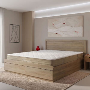 Bed with mattress and drawer Olympus Nemesis Argos The Classic sonoma 160x200cm