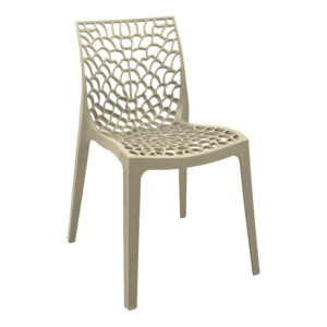 200 001853 3 Dining set Mercon Hush Argos The Classic set 3pcs cappuccino PP Φ60x75cm