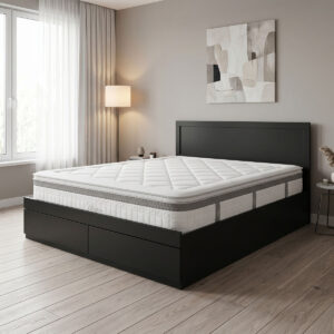 Olympus Utopia bed with mattress Argos The Classic with drawer wenge 160x200cm