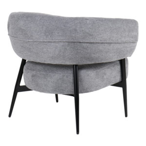 255 000089 1 Armchair Penfel Argos The Classic grey fabric with black metal leg 71x82x74cm