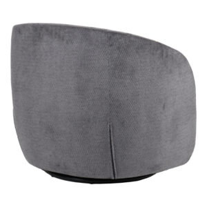 255 000092 1 Armchair Barrelo Argos The Classic swivel anthracite fabric 77x72x69cm