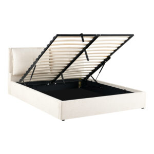 279 000025 1 Double bed Dorma Argos The Classic with storage space ecru fabric 160x200cm
