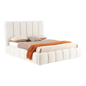 279 000033 1 Double bed Ferena Argos The Classic ecru fabric with storage space 160x200cm