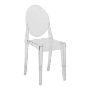 Chair Narova Argos The Classic PC clear 40x45x92cm
