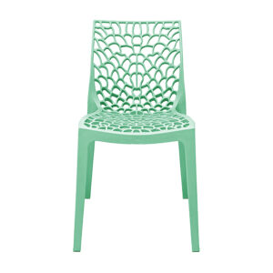 326 000078 3 Chair Hush Argos The Classic stacakble mint PP 41x53x80.5cm