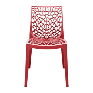 326 000079 3 Chair Hush Argos The Classic stackable burgundy red PP 41x53x80.5cm