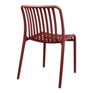 326 000082 1 Chair Zoi Argos The Classic stackable terracotta PP 42x58x79cm