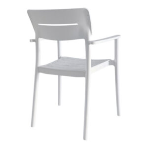 326 000087 1 Armchair Pilma Argos The Classic white PP 57x54x82cm