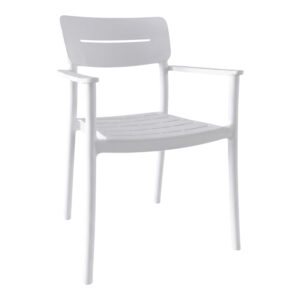 Armchair Pilma Argos The Classic white PP 57x54x82cm