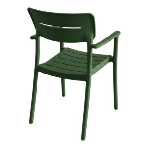 326 000088 1 Armchair Pilma Argos The Classic dark green PP 57x54x82cm