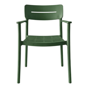 326 000088 3 Armchair Pilma Argos The Classic dark green PP 57x54x82cm