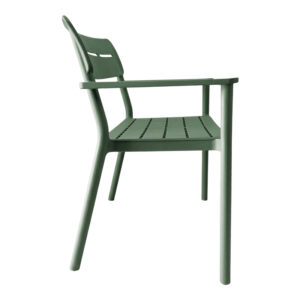 326 000094 2 Two-seater bench Cadrin Argos The Classic dark green PP 117x60x83cm