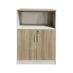 367 000029 1 Low office cabinet professional Greco Argos The Classic in oak-beige shade 80x40x120cm