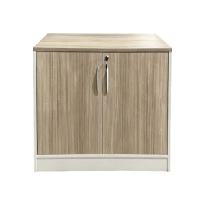 367 000032 1 Low office cabinet professional Armadi Argos The Classic in oak-beige color 80x40x80cm