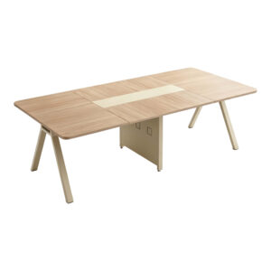Meeting table Azari Argos The Classic in oak-beige shade 200x120x75cm