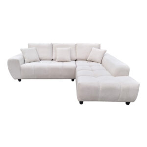 371 000031 2 Left corner sofa Londe Argos The Classic beige fabric 273x211x92cm