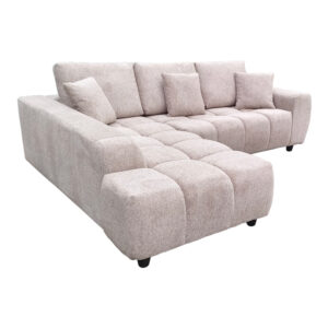 371 000036 3 Right corner sofa Londe Argos The Classic grey beige fabric 273x211x92cm