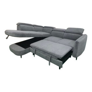 371 000038 2 Right corner sofa-sofabed Napia Argos The Classic anthracite fabric 249x210x98cm