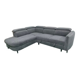 371 000038 3 Right corner sofa-sofabed Napia Argos The Classic anthracite fabric 249x210x98cm