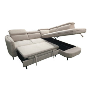 371 000039 2 Left corner sofa-sofabed Napia Argos The Classic beige fabric 249x210x98cm