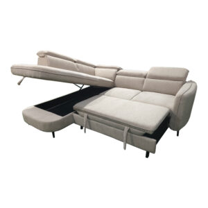 371 000040 2 Right corner sofa-sofabed Napia Argos The Classic beige fabric 249x210x98cm